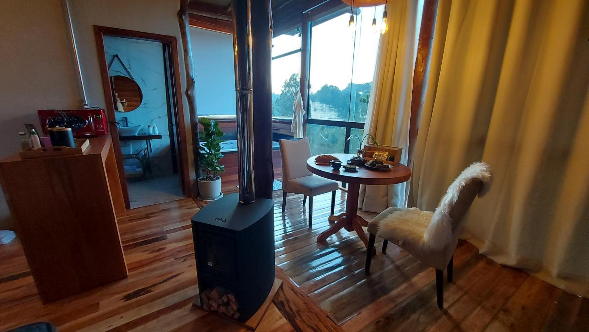 Chale Luz Do Luar Romantismo E Uma Linda Vista Campos do Jordão Buitenkant foto